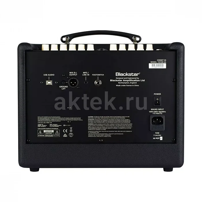 Blackstar Sonnet 60 гитарный усилитель, 60 Вт 5