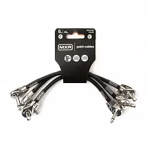 MXR 3PDCP06 три угловых патч-кабеля Jack, 15 см