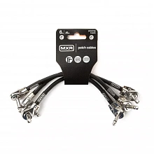 MXR 3PDCP06 три угловых патч-кабеля Jack, 15 см