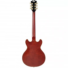 D'Angelico Excel Mini DC Viola полуакустическая гитара 2