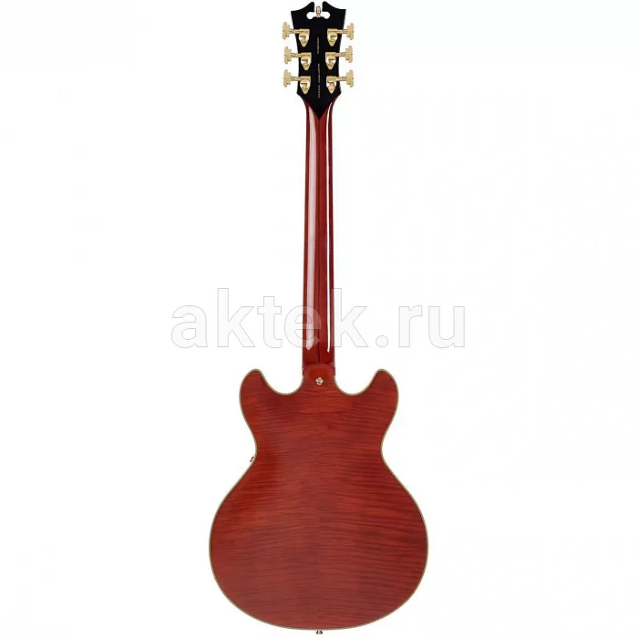 D'Angelico Excel Mini DC Viola полуакустическая гитара 2