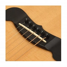 D’Addario PW-PS10 пины бриджа акустической гитары, чёрно-белые, ABS 2