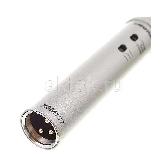 SHURE KSM137/SL Инструментальный конденсаторный микрофон кардиоидный 2