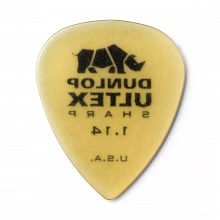 Dunlop 433P114 Ultex Sharp 6Pack медиаторы, 1,14 мм 3