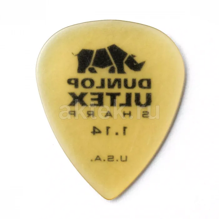 Dunlop 433P114 Ultex Sharp 6Pack медиаторы, 1,14 мм 3