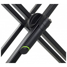 Клавишная стойка Gravity KSX 2 RD - Set with keyboard stand X-Form double and rapid desk 3