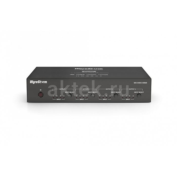 Wyrestorm MX-0404-HDMI матричный HDMI-коммутатор 4×4 4K60 с масштабируемыми выходами 3