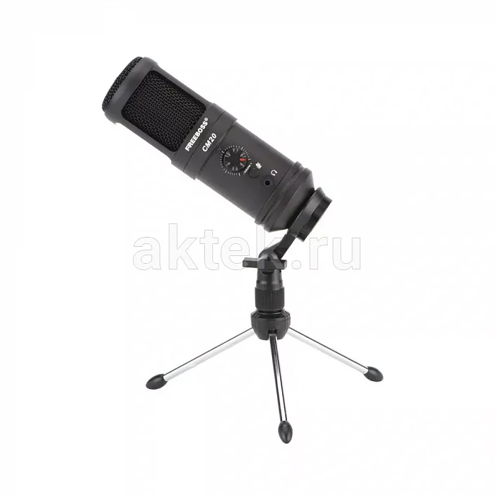 FREEBOSS CM20 студийный USB-микрофон, 48 кГц/16 бит 3