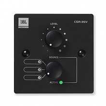 JBL CSR-3SV-BLK настенный контроллер, чёрный