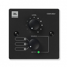 JBL CSR-3SV-BLK настенный контроллер, чёрный