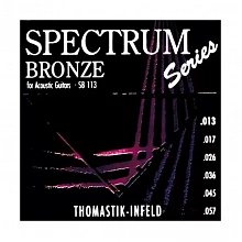Thomastik SB113 Spectrum Bronze струны для акустической гитары, 13-57