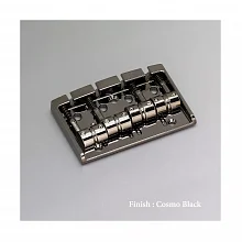 Gotoh 404SJ-4-CK басовый бридж, 4 струны, стальные сёдла, чёрный хром