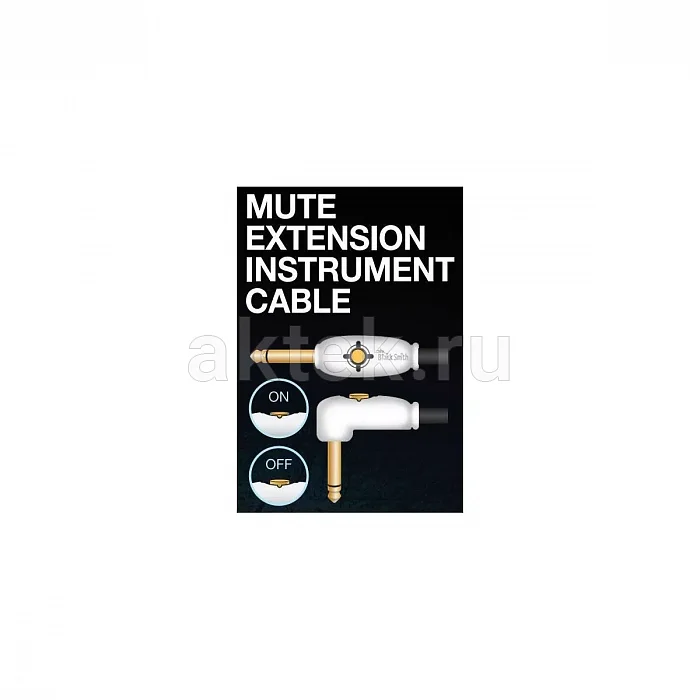 BlackSmith Mute Extension Instrument Cable 1.96ft инструментальный кабель, плетёный экран 8