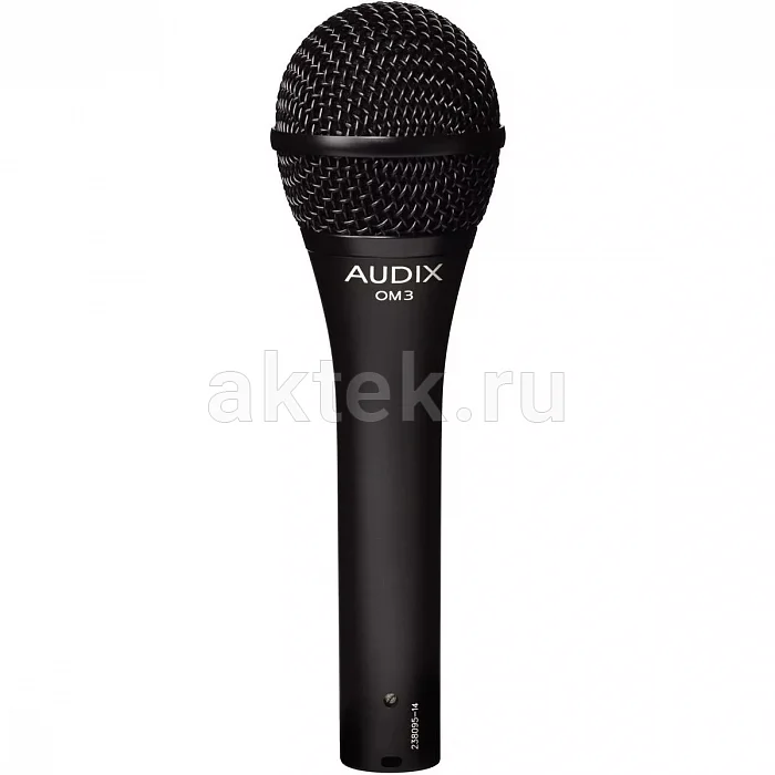 Audix OM3S динамический вокальный микрофон, гиперкардиоида, выключатель, 18 кГц