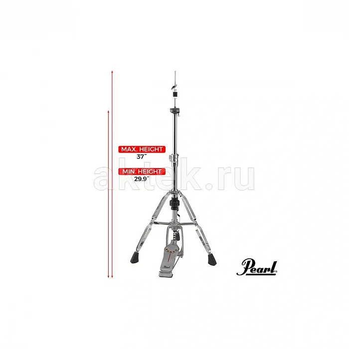 Pearl H-930 трёхопорная стойка хай-хэта с цепным приводом 8