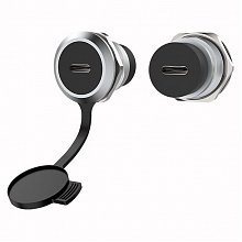 ROXTONE RAUC24-C разъём USB-C, серебристый
