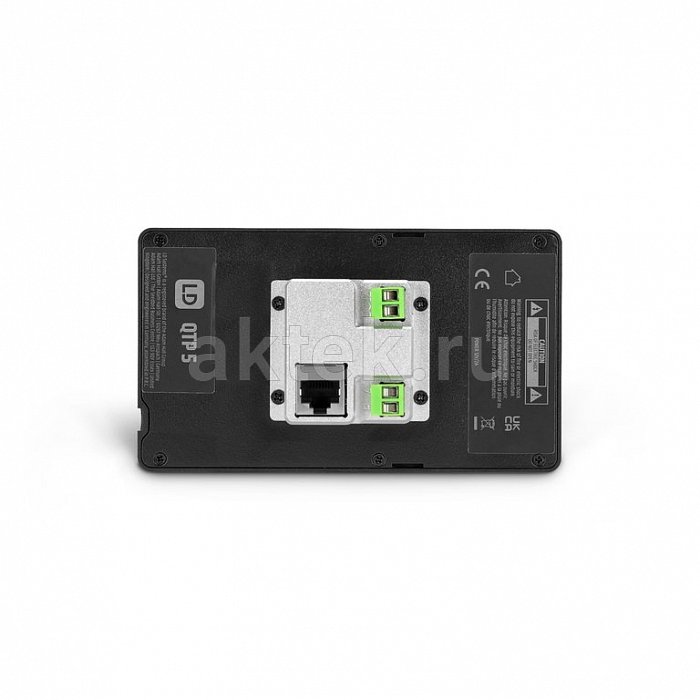 LD Systems QTP 5 настенная сенсорная панель 5,5″ 1280×720 PoE 4