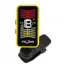 FZONE K1 Yellow хроматический клип-тюнер, дисплей, калибровка 430–450 Гц