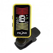FZONE K1 Yellow хроматический клип-тюнер, дисплей, калибровка 430–450 Гц