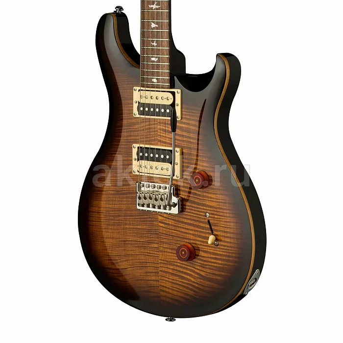 Электрогитара PRS SE Custom 24 Black Goldburst 3