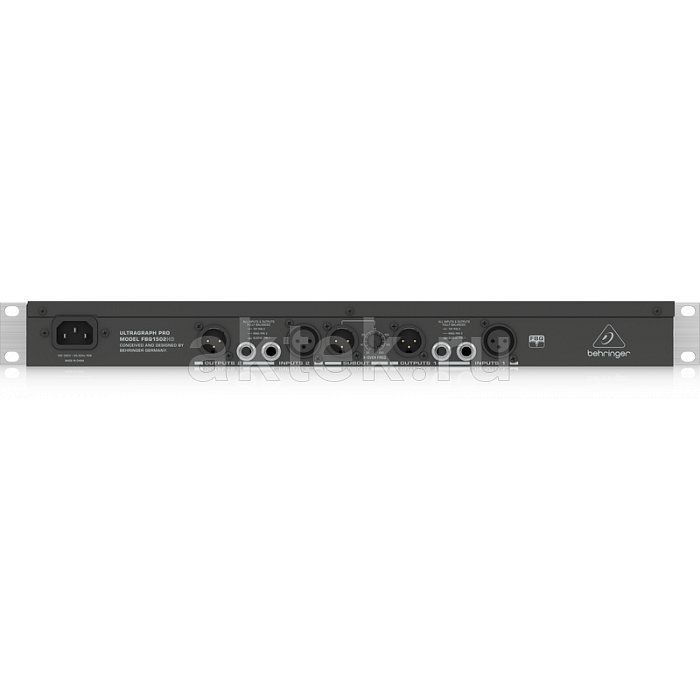 Behringer FBQ1502HD 2-канальный 2/3 октавный графический эквалайзер 2