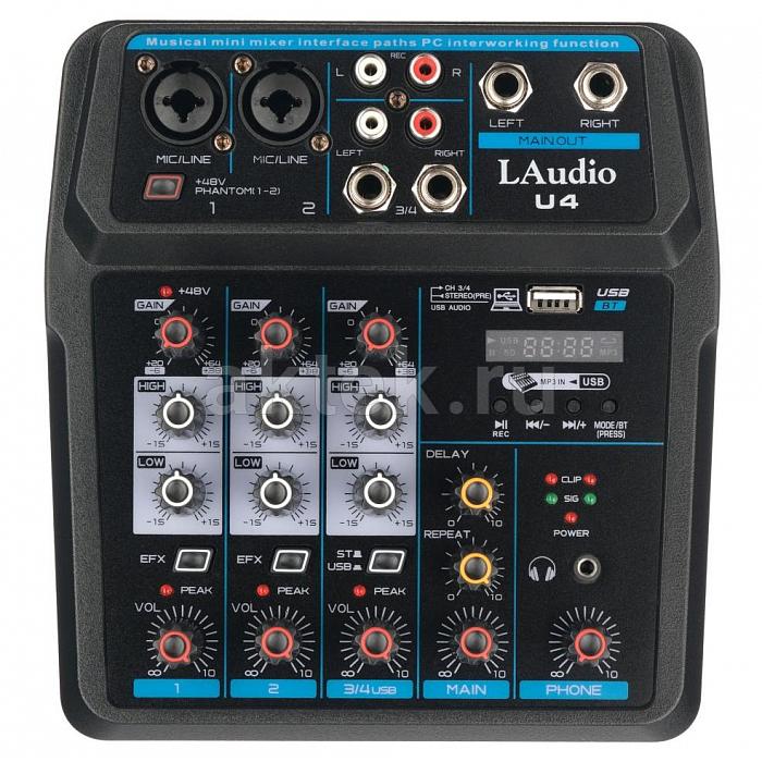 Микшерный пульт LAudio U4