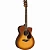 Yamaha FSX800C SDB электроакустическая гитара, верхняя дека из массива ели
