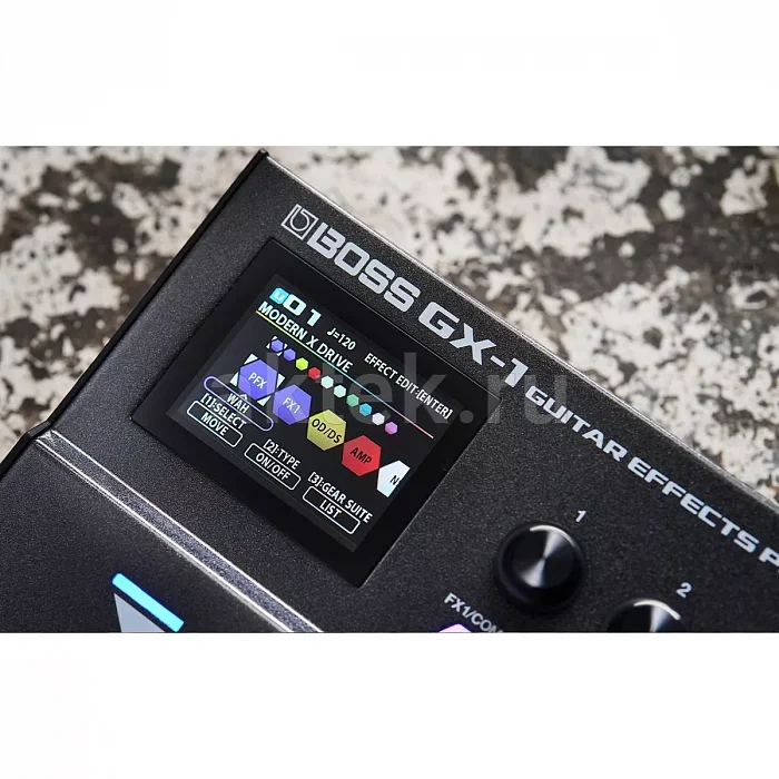Boss GX-1 гитарный процессор эффектов с пресетами 5