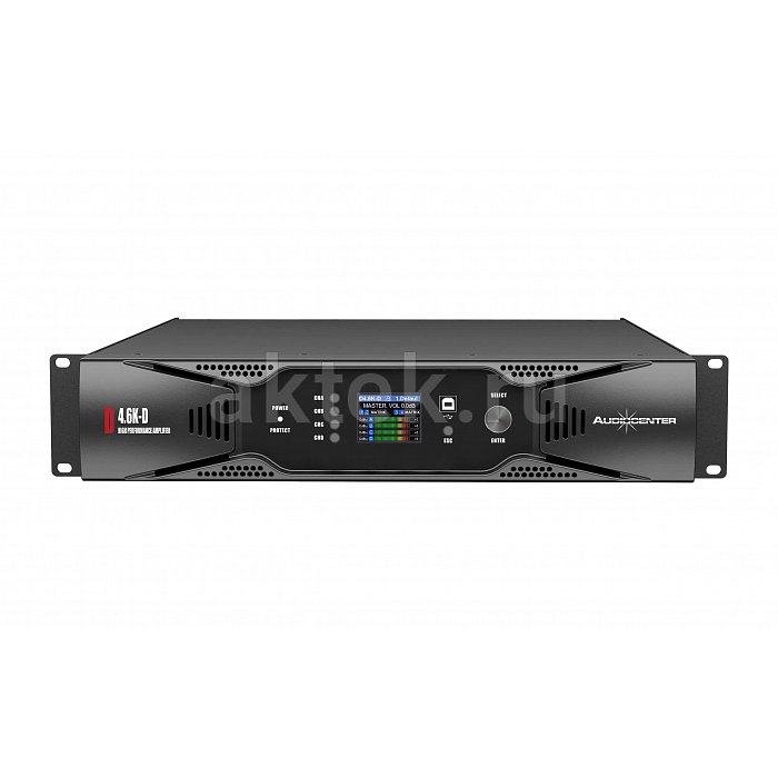 Audiocenter D4.6K-D 4-канальный усилитель, 8 Ом Stereo - 4x1000 Вт