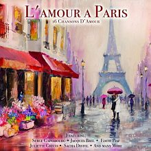 Виниловая пластинка  V/A - L'AMOUR A PARIS BLACK VINYL 12"