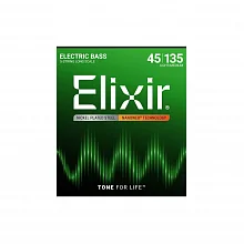 Elixir 14207 NanoWeb комплект струн, 5 струн, калибр 45-135