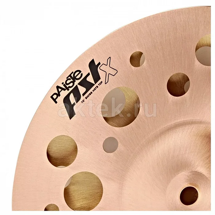 Paiste 10" PSTX Swiss Hats тарелка, Hi-Hat, CUSN8 6
