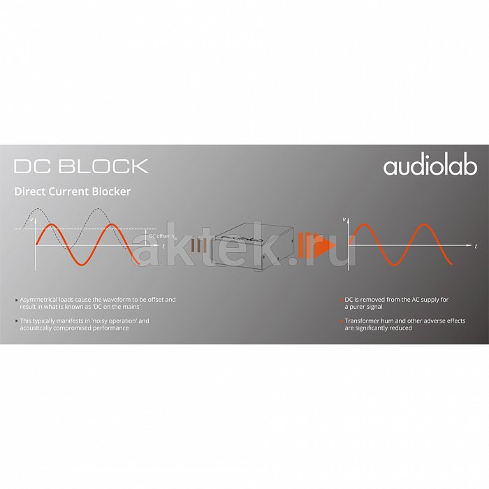 Audiolab DC Block Silver блокиратор постоянной составляющей 8