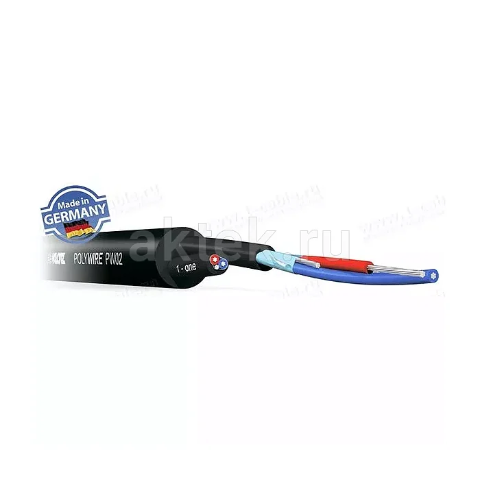 Klotz PW04X мультикор, 2×0,22 мм², Ø9,5 мм