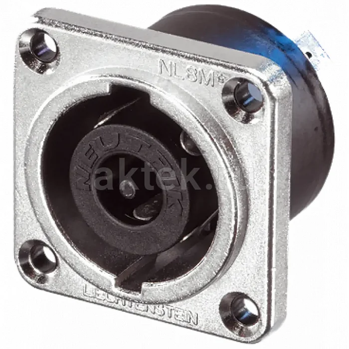 Neutrik NL8MPRXX панельный разъём Speakon male 8-контактный
