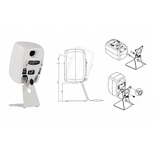 Genelec 8020-320W настольная L-образная стойка для мониторов G Two 2