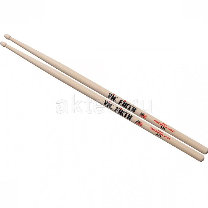 Vic Firth AJ4 барабанные палочки, орех 2