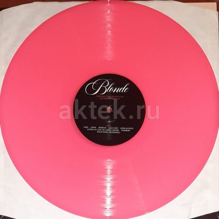 Виниловая пластинка NICK CAVE & WARREN ELLIS - BLONDE 180 GRAM PINK VINYL 12" 3