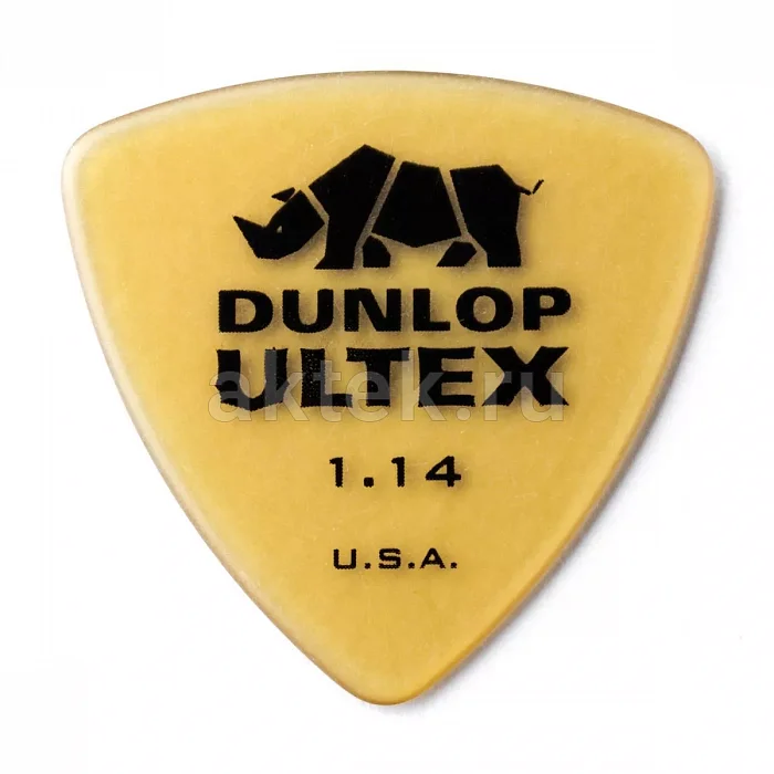 Dunlop 426R114 Ultex Triangle 72Pack медиаторы, 1,14 мм