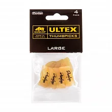 Dunlop 9073P Ultex Gold 4Pack медиатор-коготь, 4 шт
