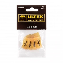 Dunlop 9073P Ultex Gold 4Pack медиатор-коготь, 4 шт