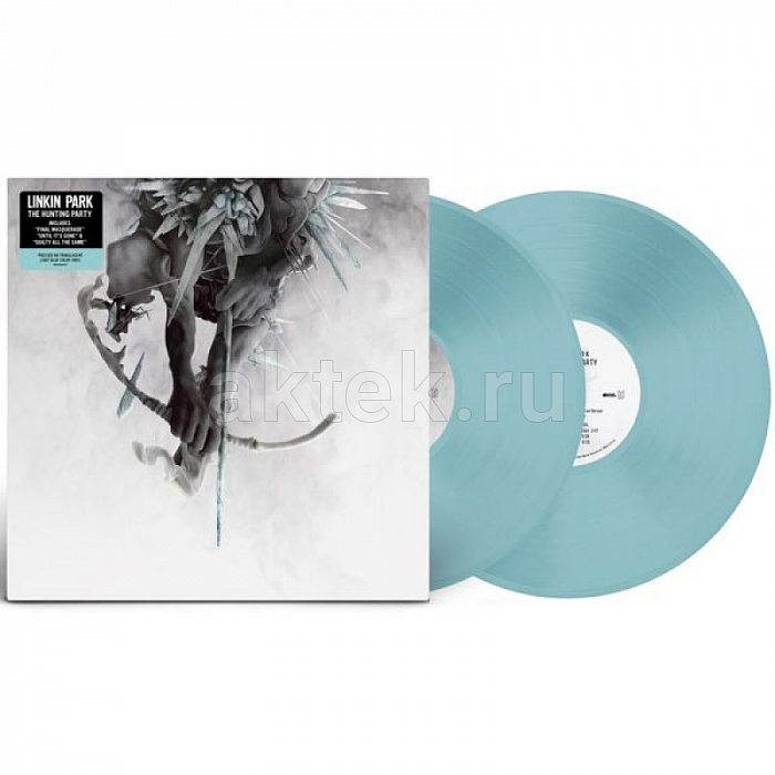 Виниловая пластинка LINKIN PARK - THE HUNTING PARTY 180 GRAM TRANSLUCENT BLUE VINYL 12" 2