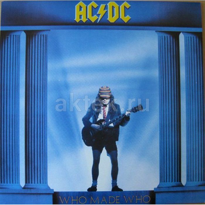 Виниловая пластинка AC/DC - WHO MADE WHO 180 GRAM BLACK VINYL 12"