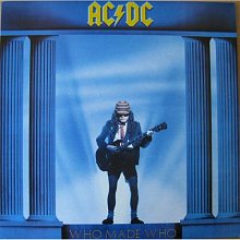 Виниловая пластинка AC/DC - WHO MADE WHO 180 GRAM BLACK VINYL 12"