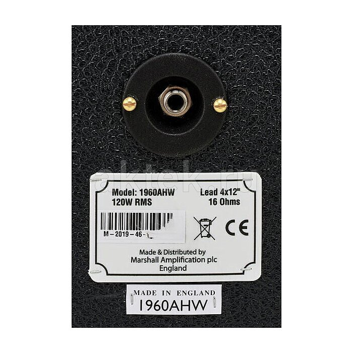 Гитарный кабинет Marshall 1960AHW 4