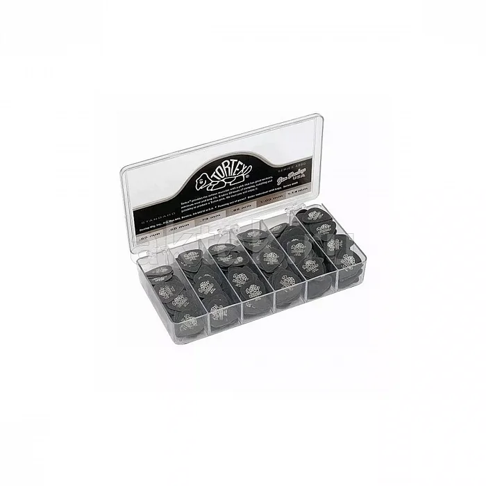 Dunlop 4880 Tortex Pitch Black Standard витринный набор, 432 медиатора 2