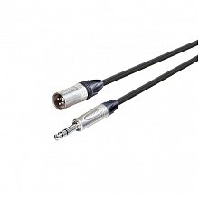 ROXTONE NMXJ240/3 аудиокабель XLR–Jack 6,3, 3 м, 2×0,30 мм²