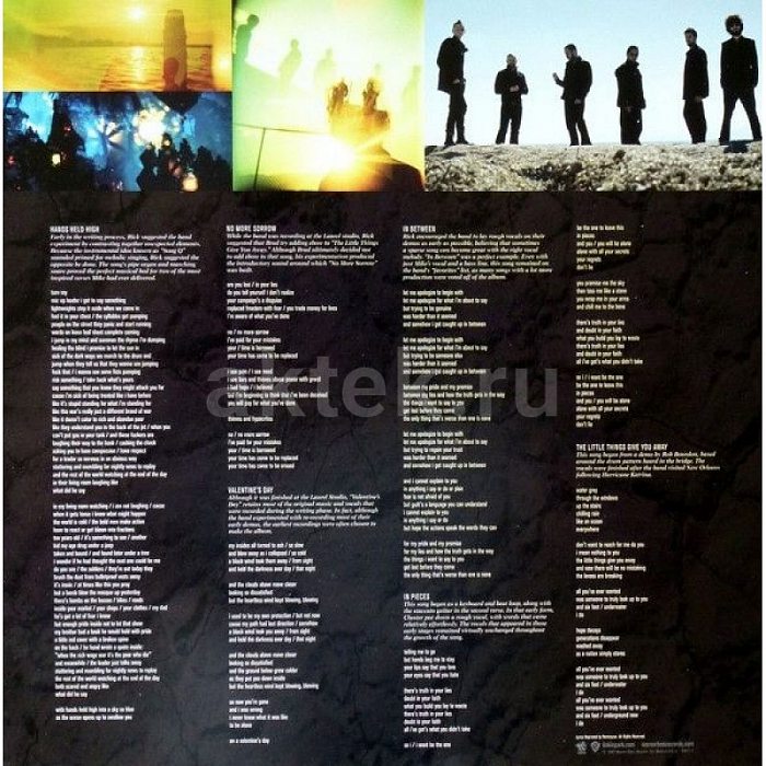 Виниловая пластинка LINKIN PARK - MINUTES TO MIDNIGHT 180 GRAM BLACK VINYL 12" 4