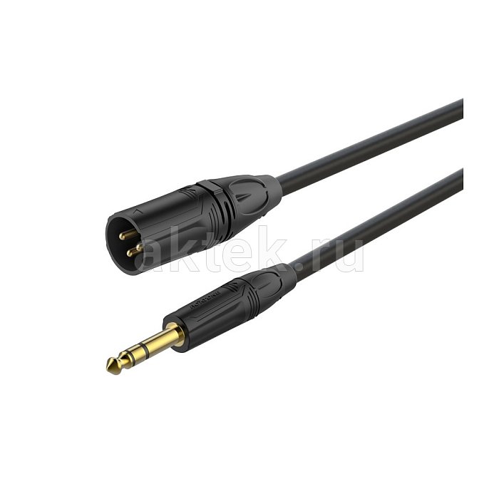 ROXTONE GMXJ260/10 микрофонный кабель XLR–Jack, 10 м 2