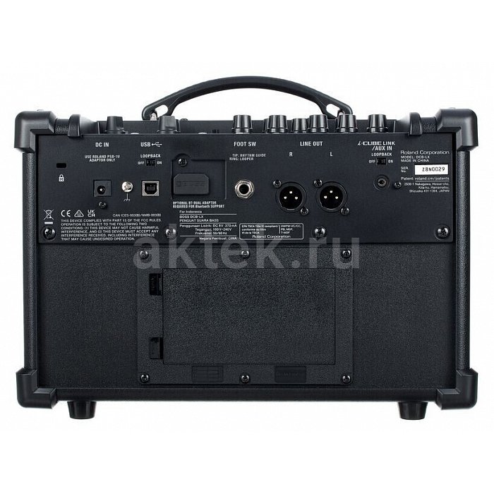 Басовый комбоусилитель Roland Dual Cube Bass LX 6
